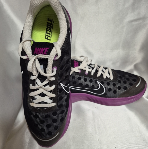 Nike Shoes - Nike Lunarswift 2 black and purple running shoes